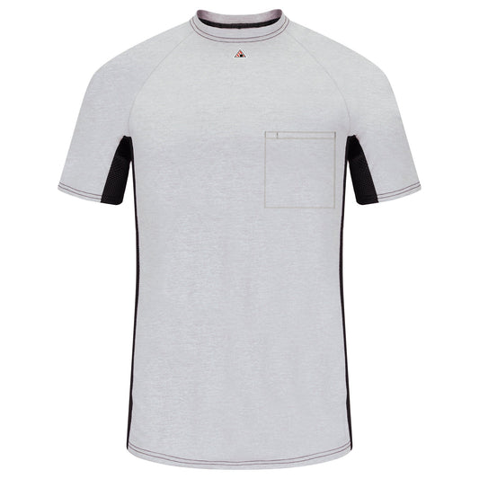 Grey T-Shirts - Bulwark FR - Short Sleeve Base Layer