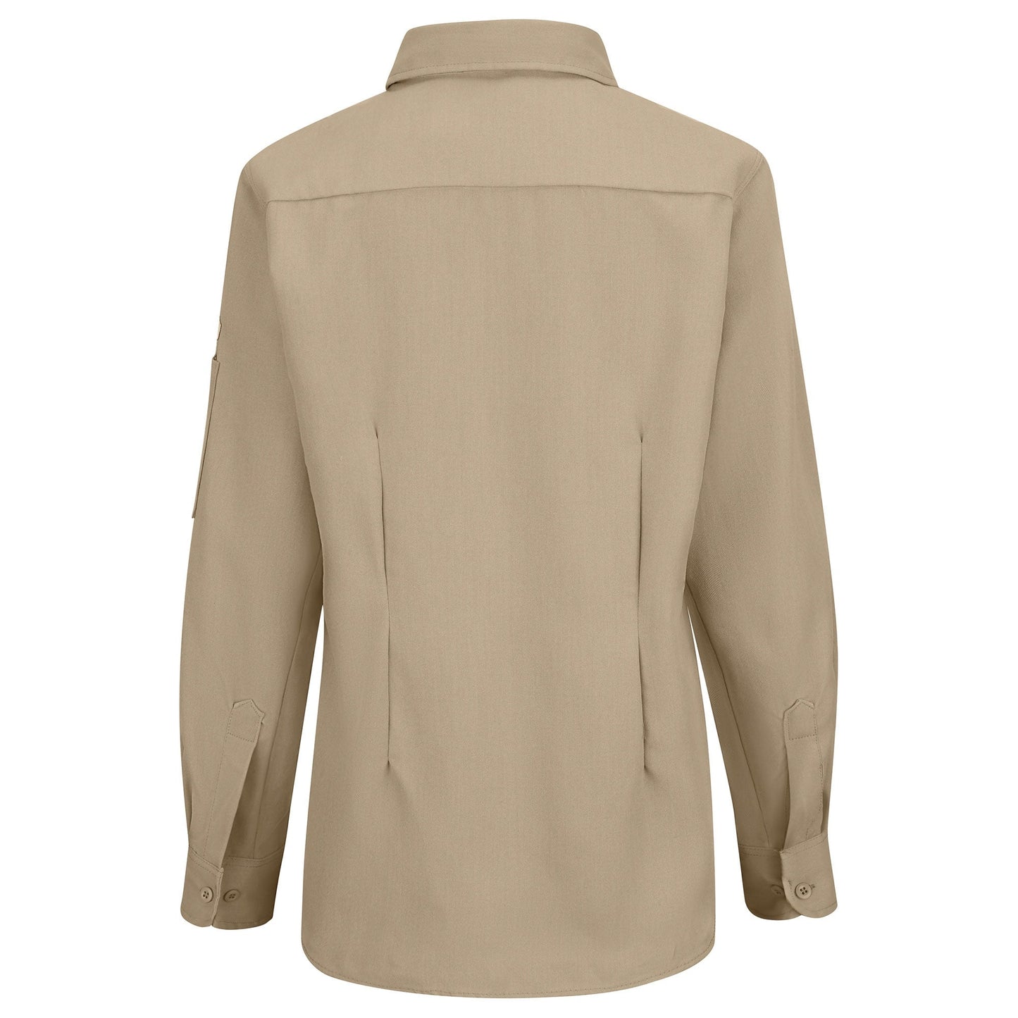 Khaki Button Up Shirt - Bulwark FR - Lightweight Fabric