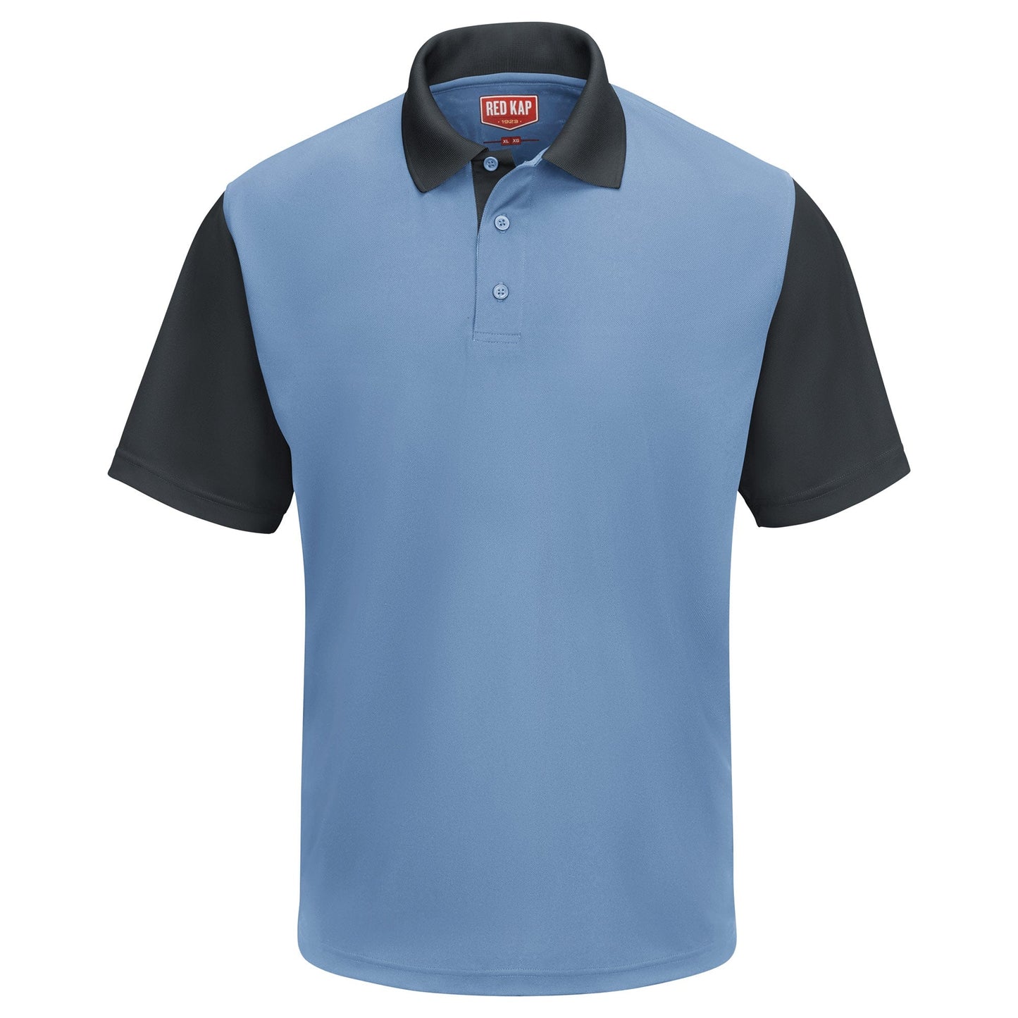 Black/Charcoal Performance Polo - Red Kap - Moisture-Wicking