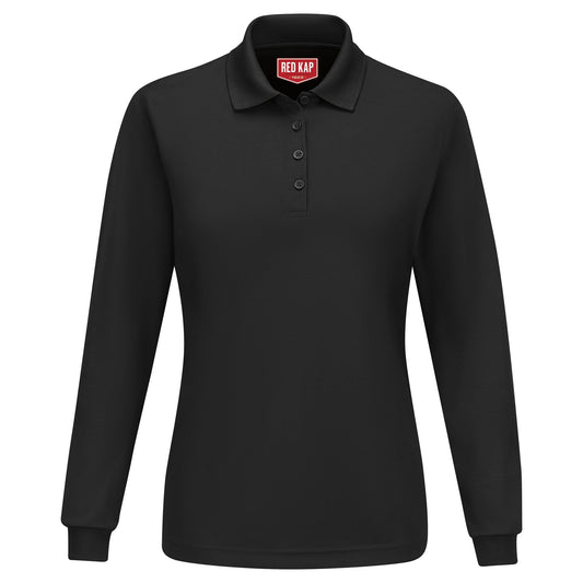 Black Performance Polo - Red Kap - Moisture Wicking