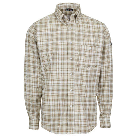Khaki Dress Shirt - Bulwark FR - Flame Resistant