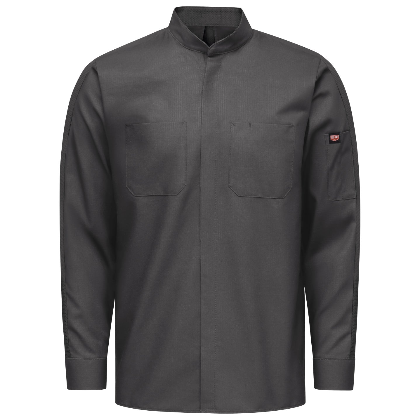 Black Button Up Shirts - Red Kap - Durable Ripstop Fabric