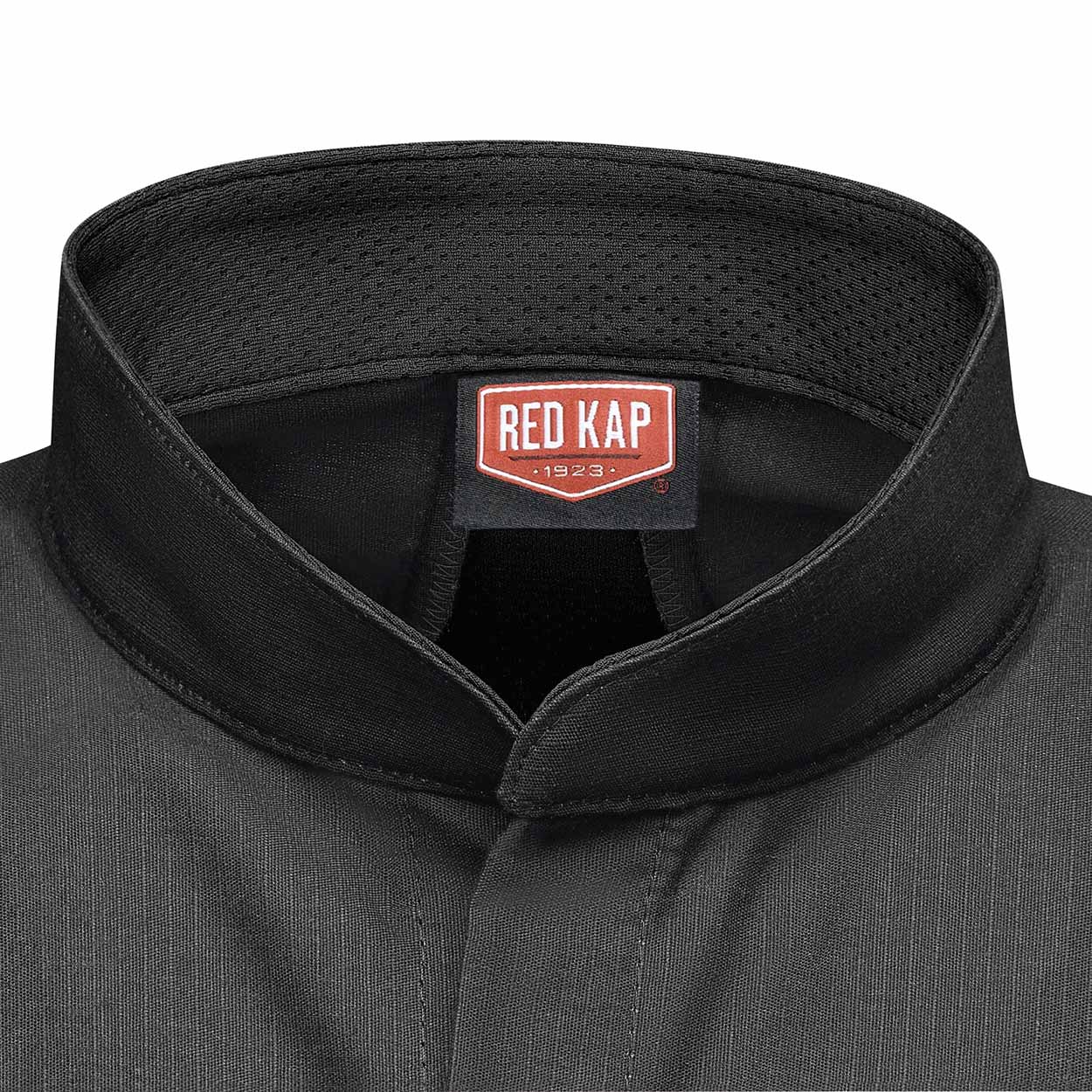 Black Button Up Shirts - Red Kap - Durable Ripstop Fabric