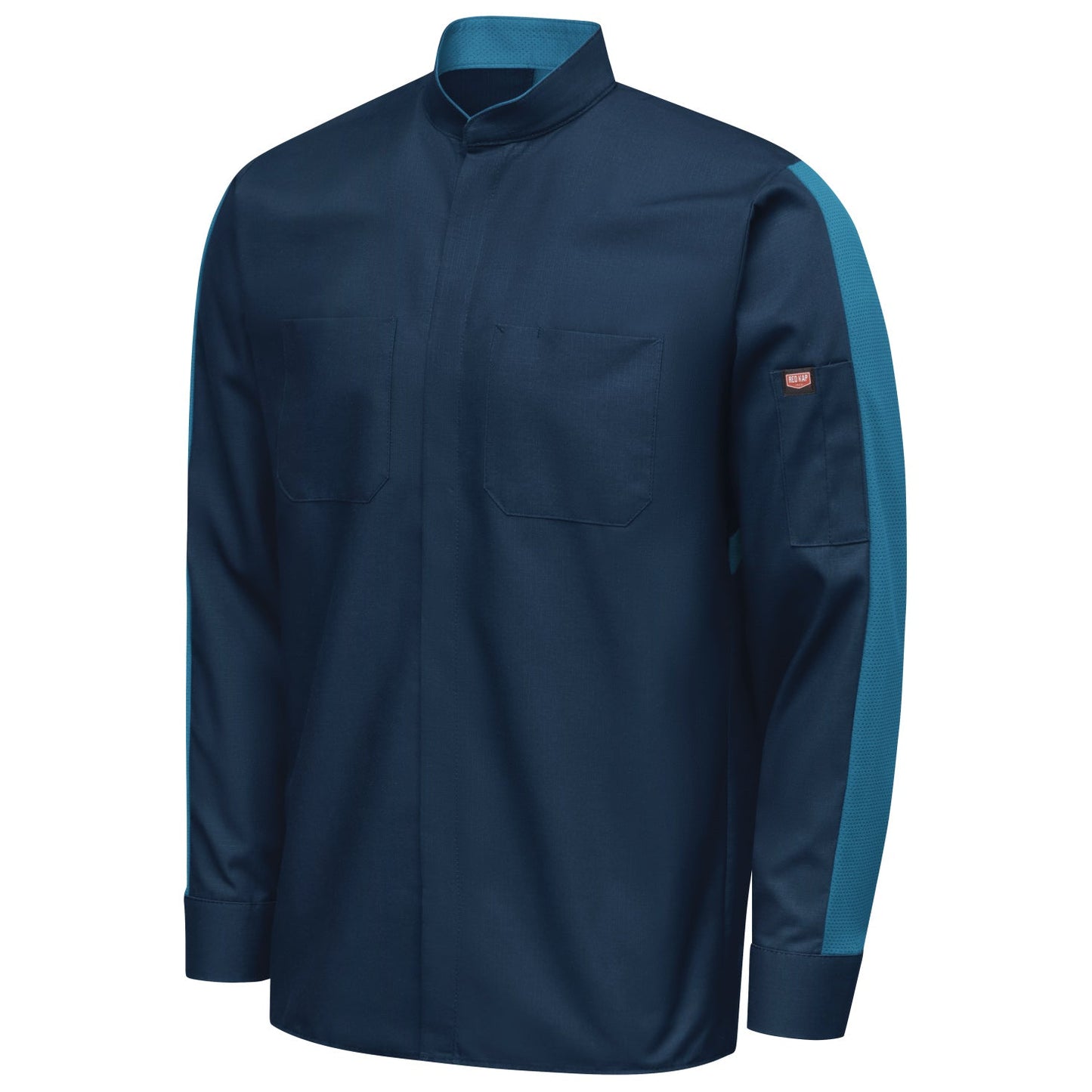 Black Button Up Shirts - Red Kap - Durable Ripstop Fabric