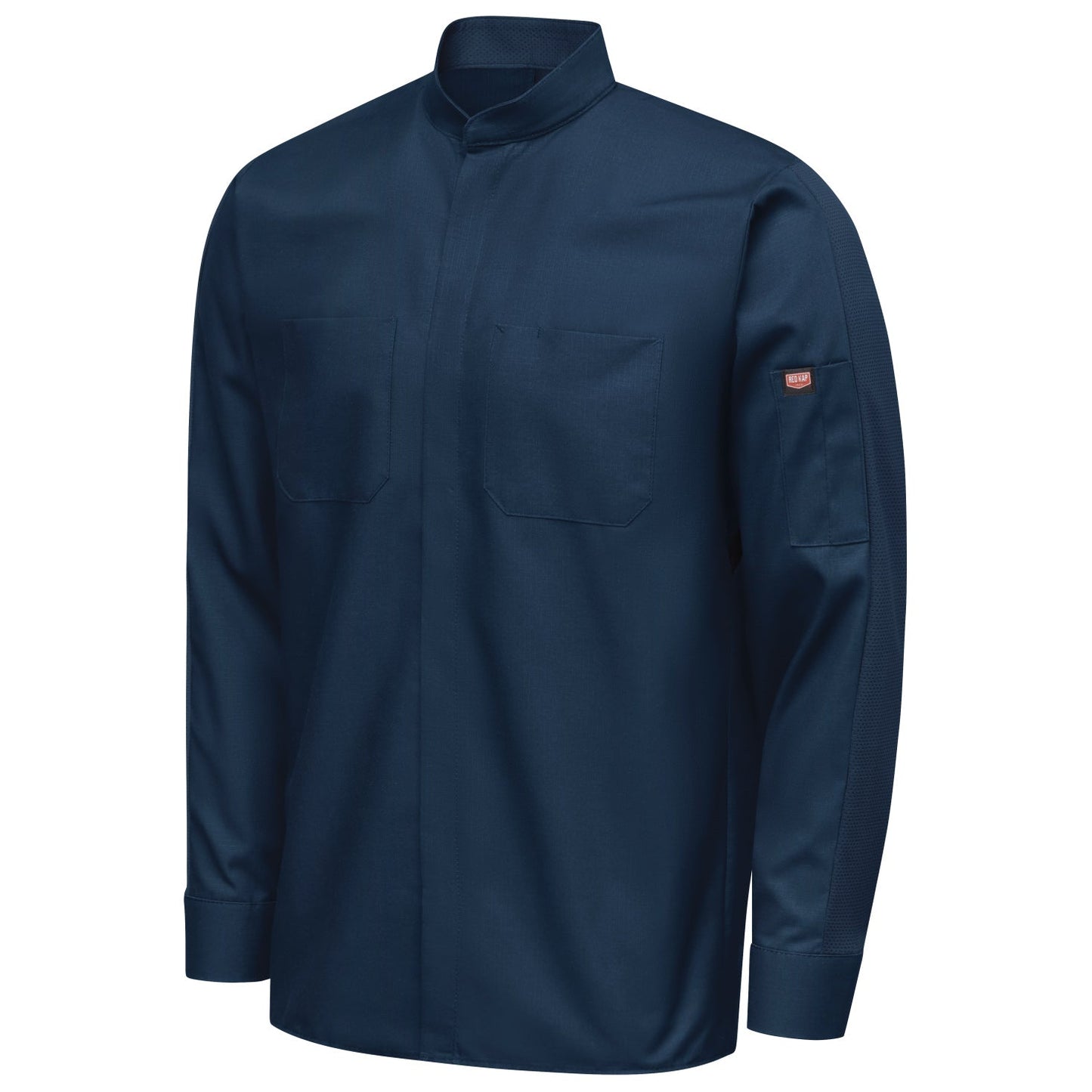 Black Button Up Shirts - Red Kap - Durable Ripstop Fabric