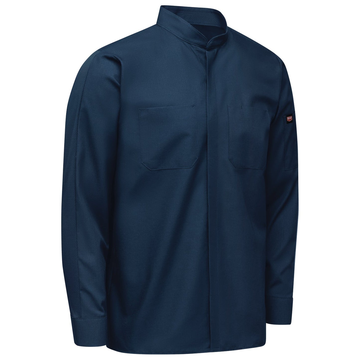 Black Button Up Shirts - Red Kap - Durable Ripstop Fabric