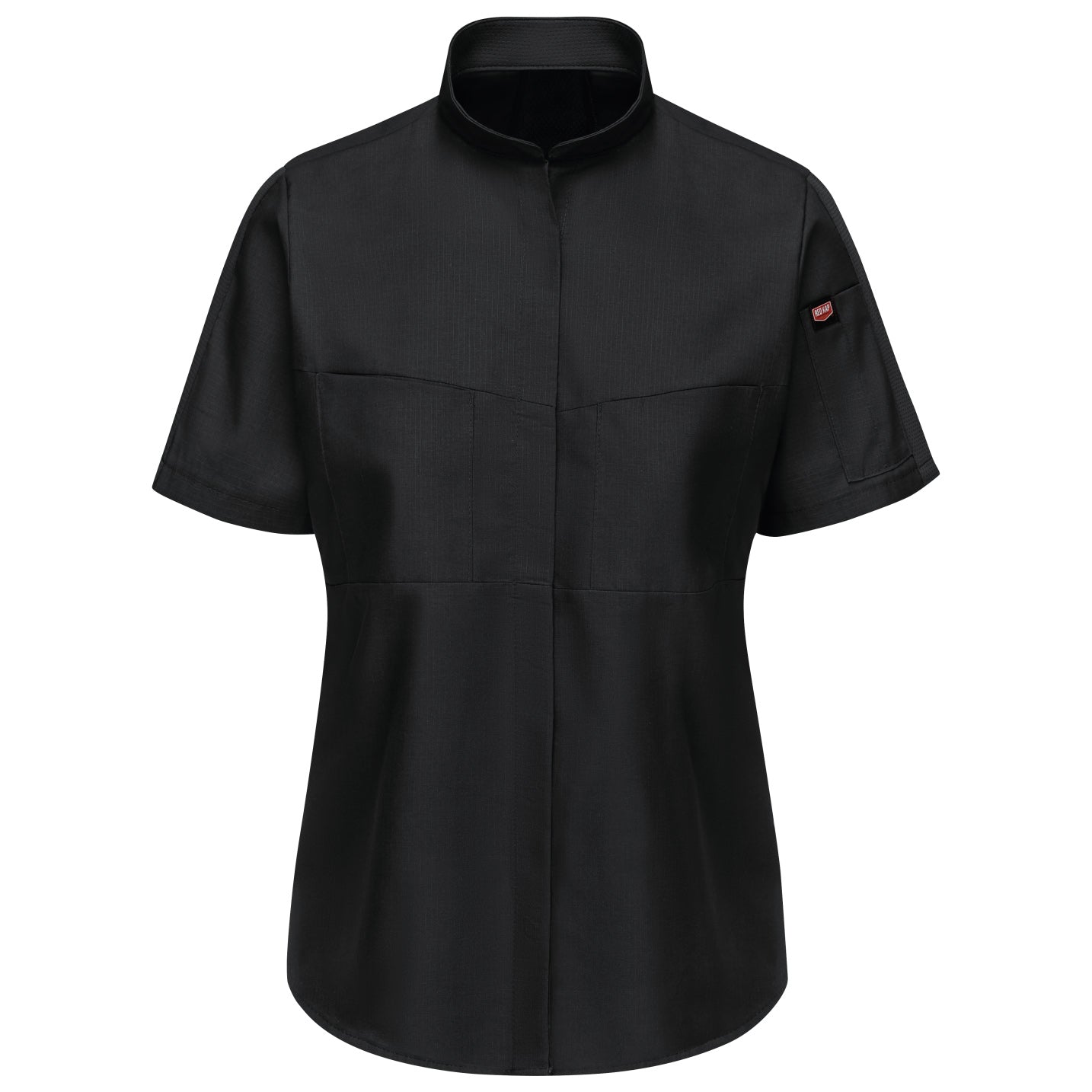 Black Button Up Shirts - Red Kap - Lightweight Ripstop