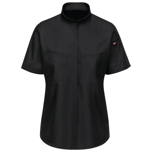 Black Button Up Shirts - Red Kap - Lightweight Ripstop
