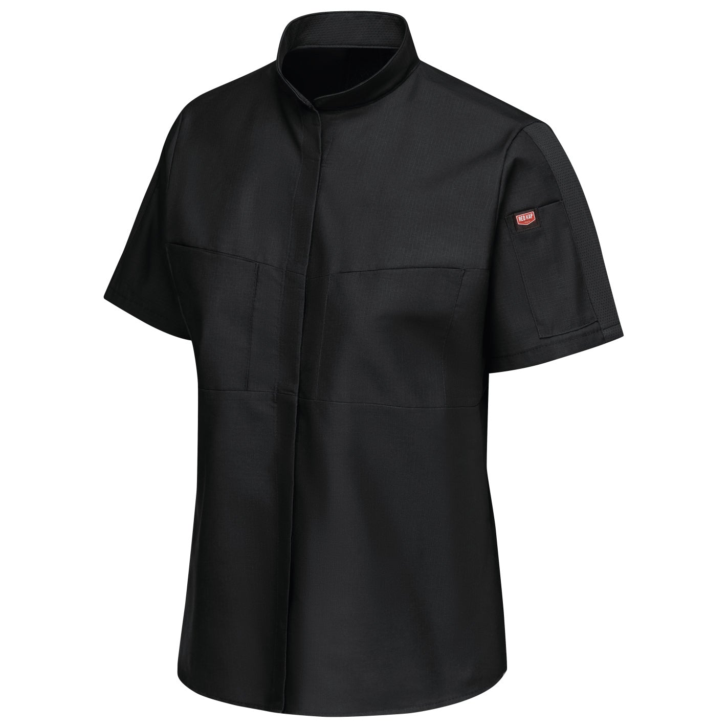 Black Button Up Shirts - Red Kap - Lightweight Ripstop