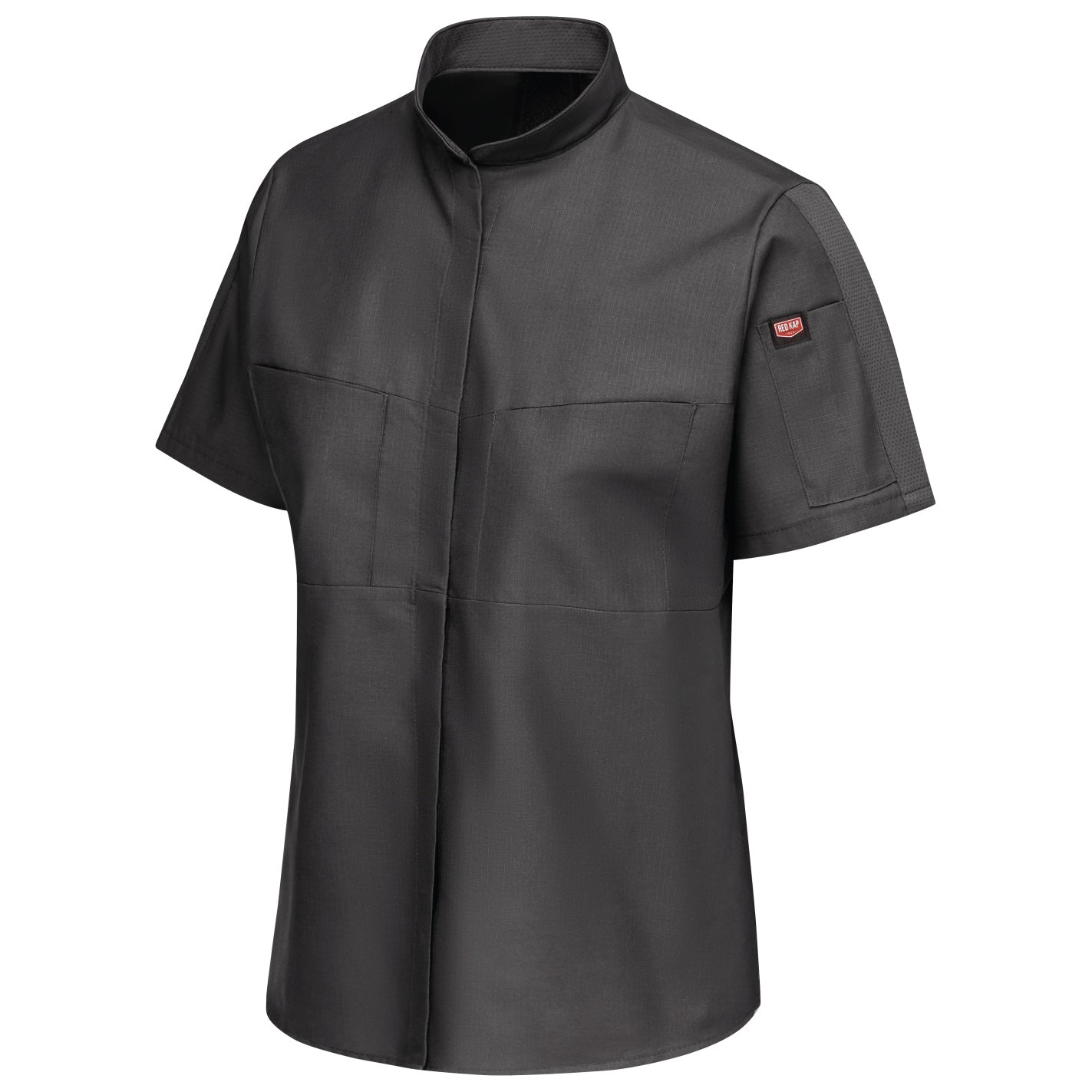 Black Button Up Shirts - Red Kap - Lightweight Ripstop