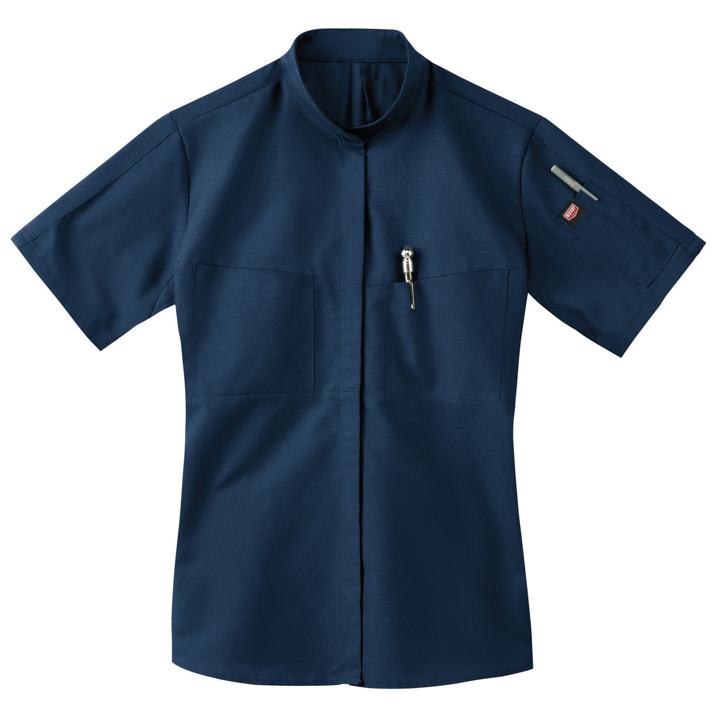 Black Button Up Shirts - Red Kap - Lightweight Ripstop