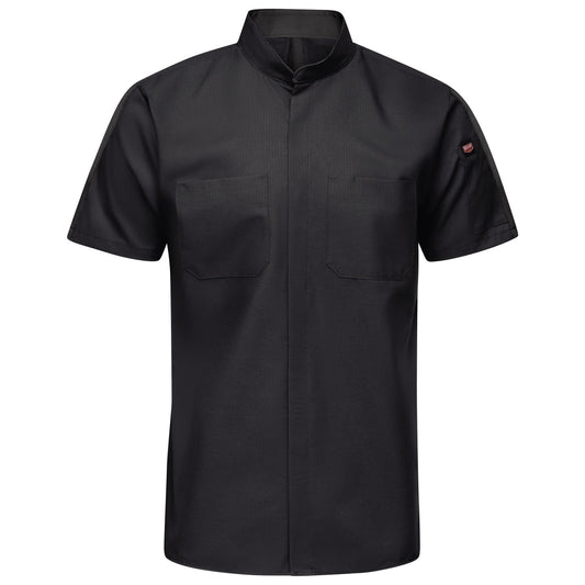 Black Button Up Shirt - Red Kap - Oilblok Technology