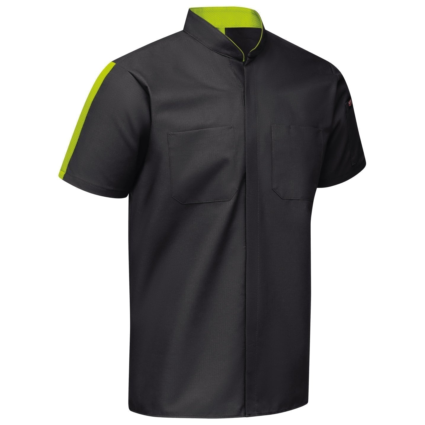 Black Button Up Shirt - Red Kap - Oilblok Technology