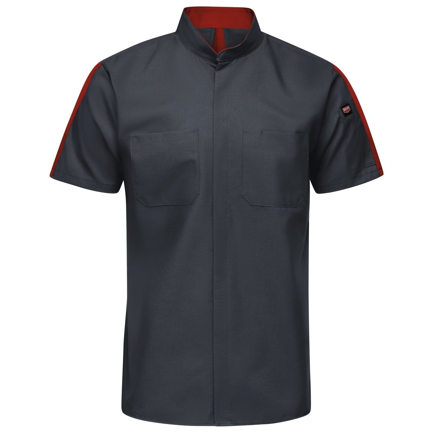 Black Button Up Shirt - Red Kap - Oilblok Technology