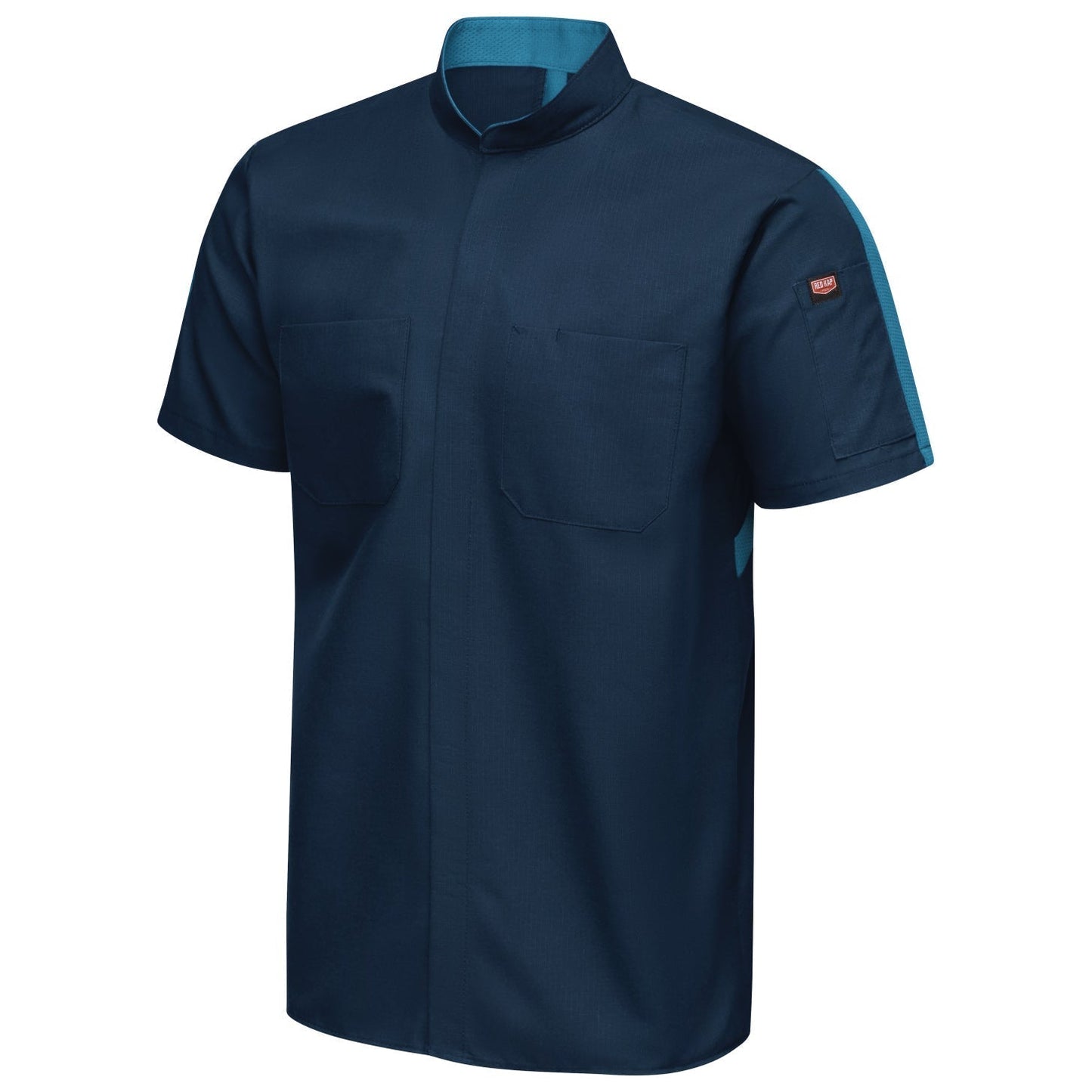 Black Button Up Shirt - Red Kap - Oilblok Technology