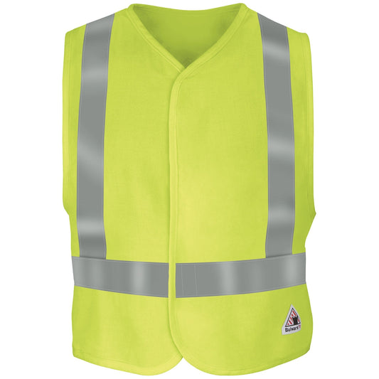 Yellow/Lime Safety Vest - Bulwark FR - Flame Resistant