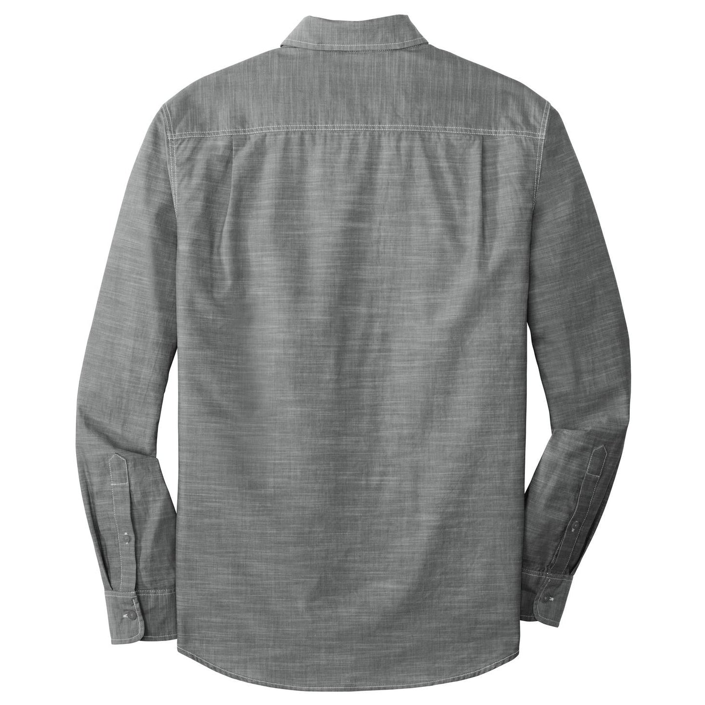 Grey Casual Button Up Shirts - Port Authority - Stylish Fit