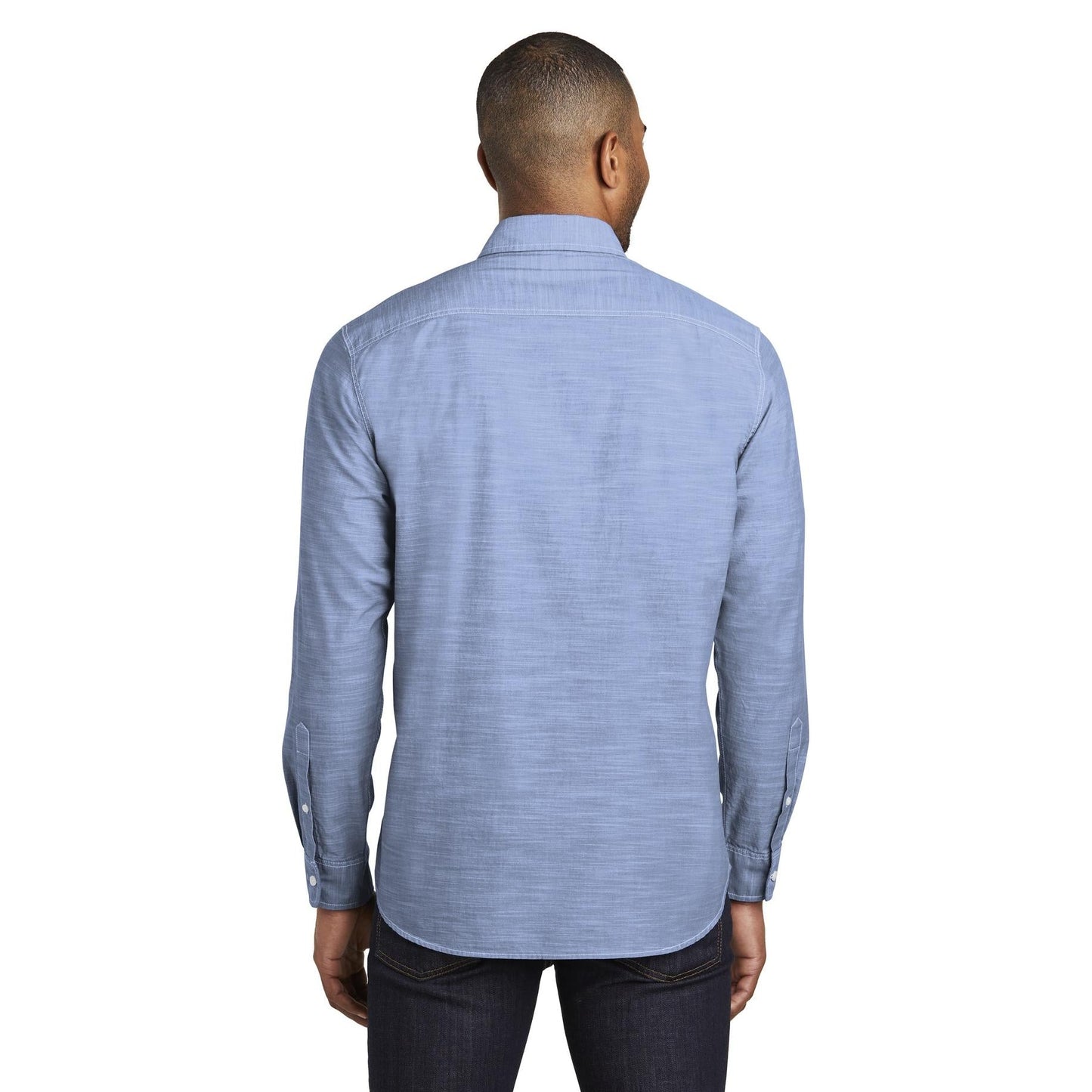 Grey Casual Button Up Shirts - Port Authority - Stylish Fit