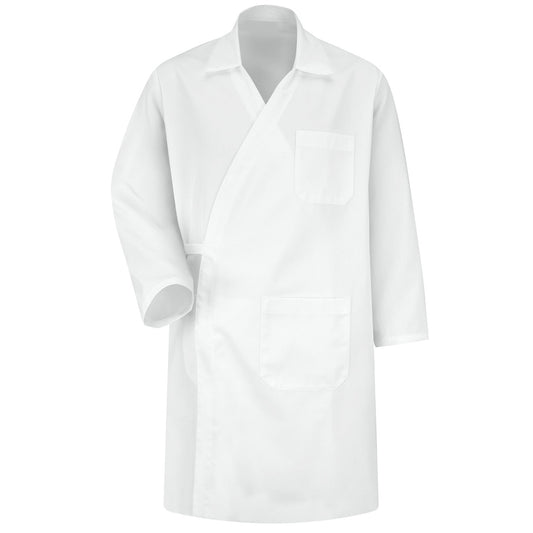 Exterior Pockets Butcher Coats - Red Kap - Durable Wrap