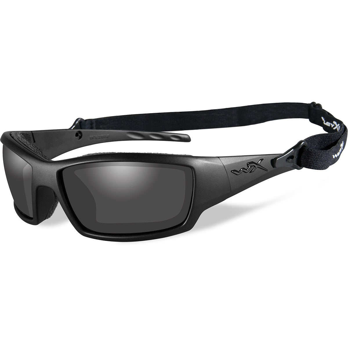 Grey Lens Glasses - Wiley X - Durable Foam Lined Style