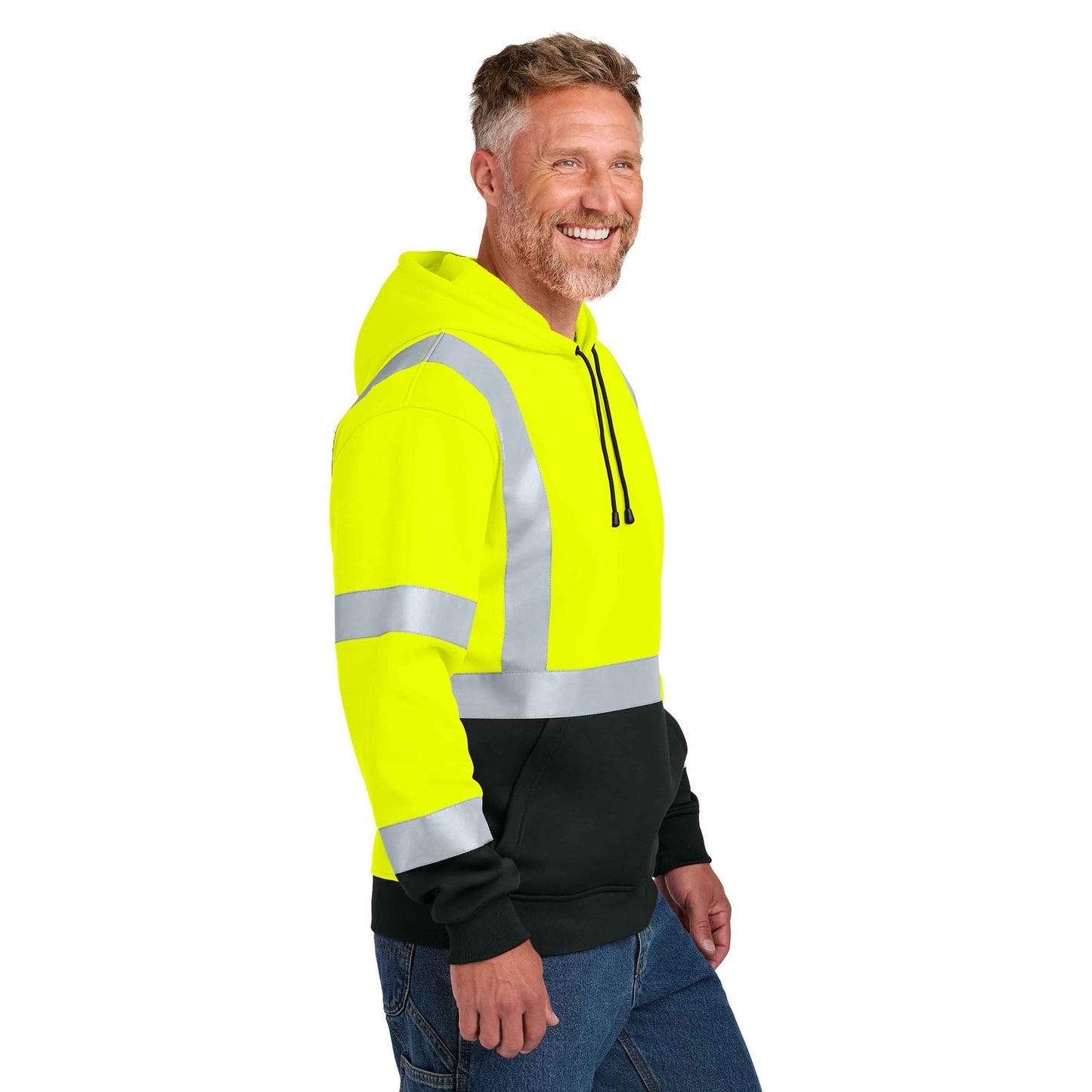 Safety Orange Sweatshirt - Cornerstone - Heavy-Duty Fleece