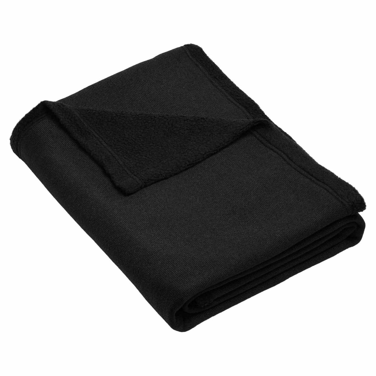 Deep Smoke Heather Blanket - Port Authority - Warm Fleece