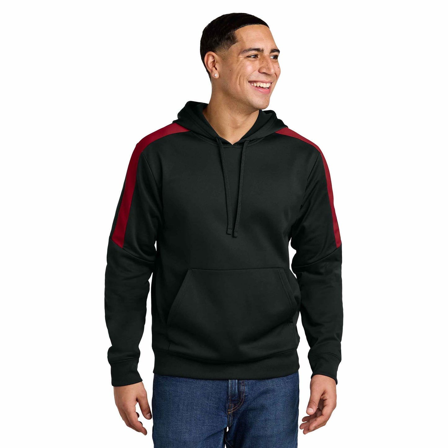 Black/Gold Sweatshirt - Sport-Tek - Warm Fleece