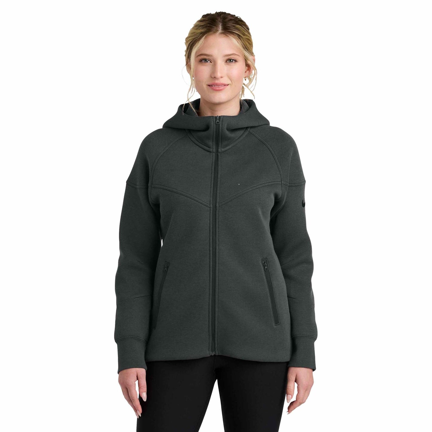 Anthracite Heather Sweatshirt - Nike - Soft Fleece