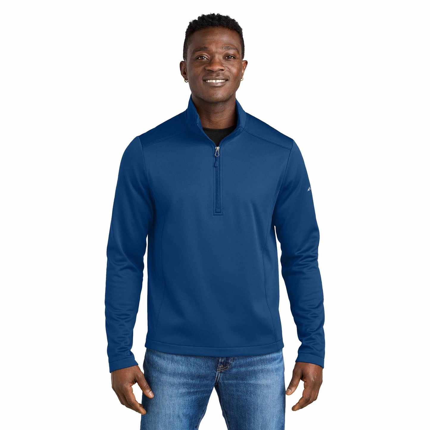 Black Sweatshirts - Eddie Bauer - Smooth Fleece Mid Layer